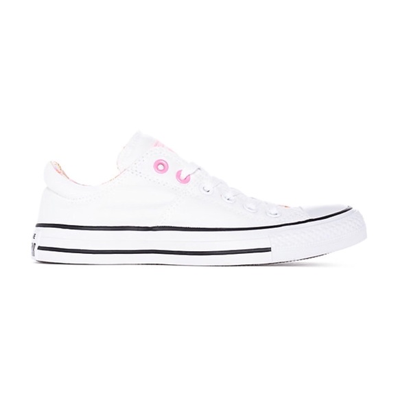 Converse CTAS Madison White & Pink Shoes - Picture 4 of 4